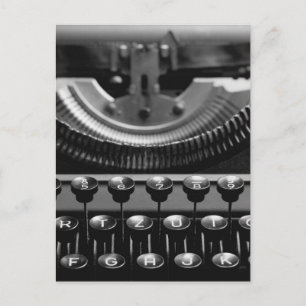 Schreibmaschine Postcard