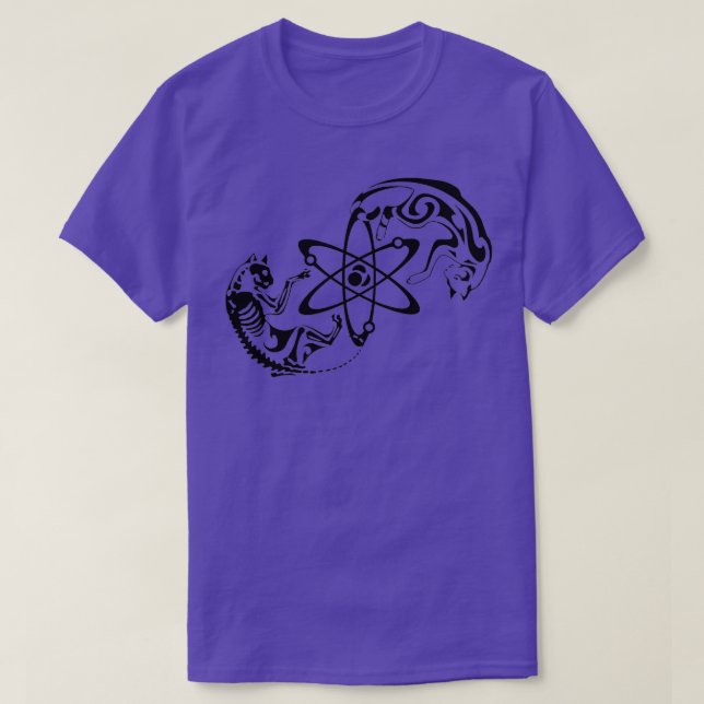 Schrodinger cat  T-Shirt (Design Front)
