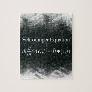 Schrödinger Equation Math & Quantum Physics Jigsaw Puzzle