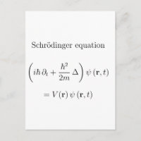 Schrodinger equation with name