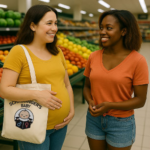 Schrödinger’s Baby Tote – Boy or Girl? Exactly. Bag