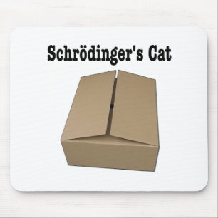 Schrodinger's Cat Box Mouse Pad