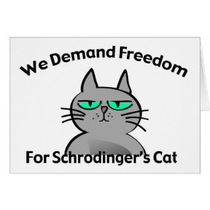 Schrodinger's Cat Funny Geek Humour