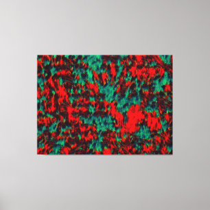 Schrodinger's Cat Theory Abstract Oil Canvas Print