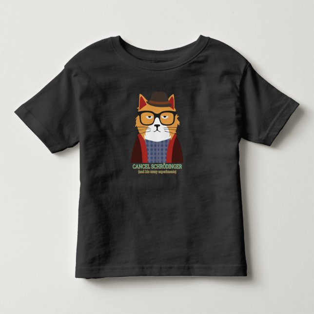 Schrodinger's Cat Toddler T-shirt (Front)