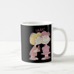 Schroeder &amp; Lucy Valentine's Day Kiss  Coffee Mug