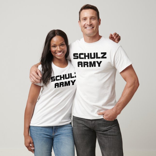 Schulz Army American Apparel Men's White Tank Top (Unisex)