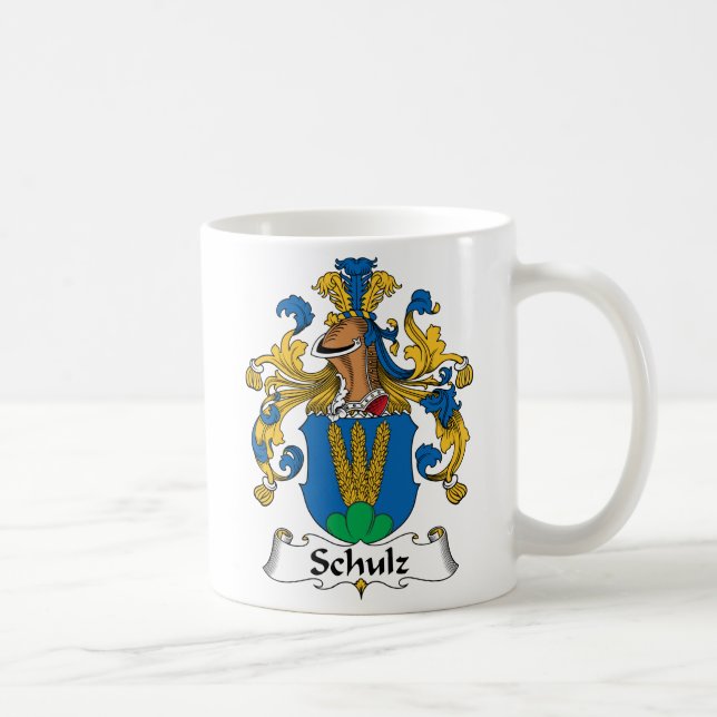Schulz Family Crest Coffee Mug (Right)