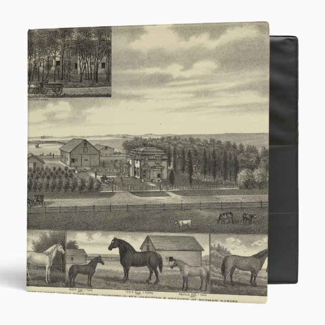 Schulz residence, Nebraska Binder (Front/Inside)
