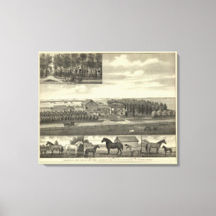 Schulz residence, Nebraska Canvas Print