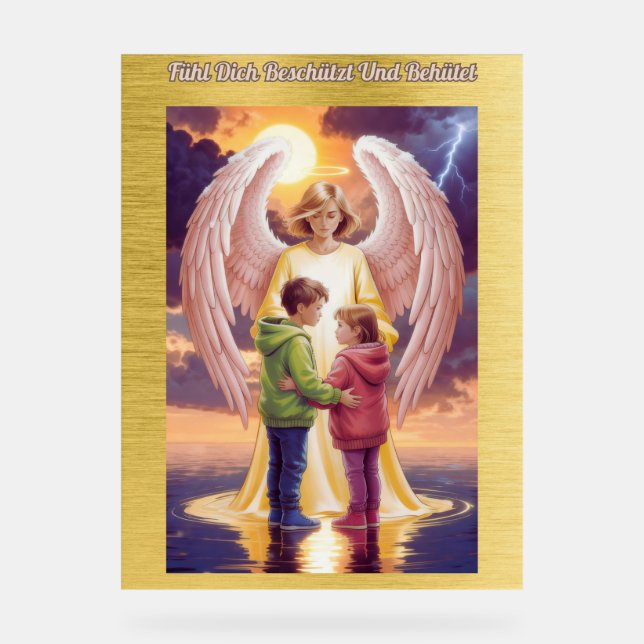 Schutzengel Acrylic Sign (Front)