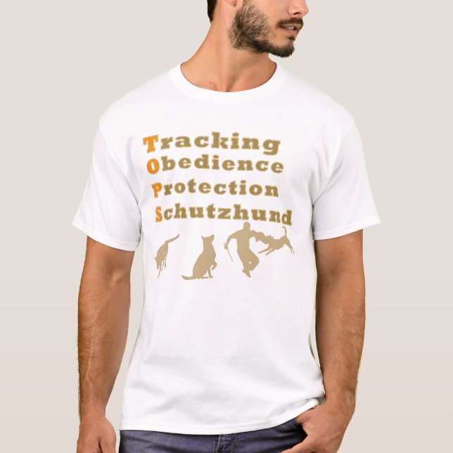 Schutzhund TOPS T-Shirt v2 (Front)