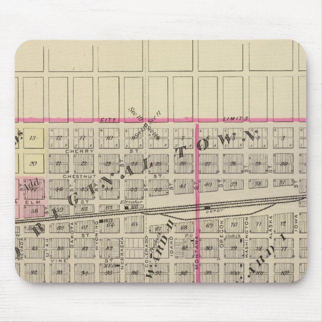 Schuyler and Leigh, Nebraska Mouse Pad (Front)