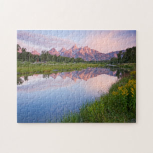 Schwabacher Landing Sunrise Jigsaw Puzzle