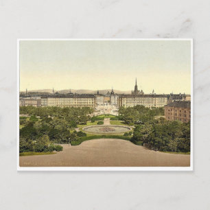 Schwarzenberg Place, Vienna, Austro-Hungary rare P Postcard