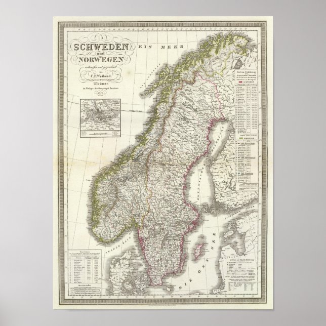 Schweden, Norwegen - Sweden, Norway Poster (Front)