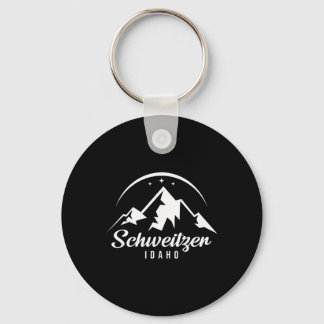 Schweitzer Idaho Ski Resort Skiing Snowboarding  Keychain