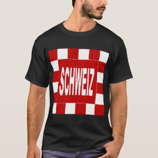 SCHWEIZ black basic T-shirt