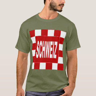 SCHWEIZ dark green T-shirt