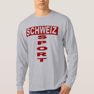 SCHWEIZ SPORT gray T-shirt