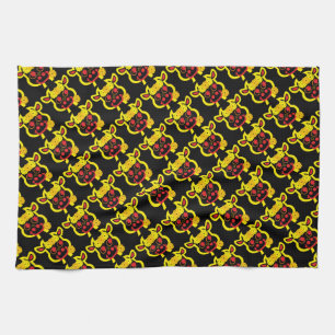 Schweiz Suisse Svizzera Svizra Geschirrtuch Kuh Kitchen Towel