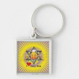 Schweiz - Suisse - Svizzera - Svizra - Switzerland Keychain