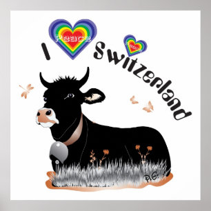 Schweiz, Suisse, Svizzera, Svizra, Switzerland Poster