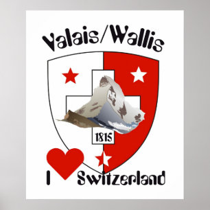 Schweiz, Suisse, Svizzera, Svizra, Switzerland Poster