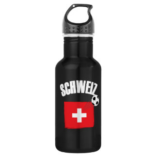 Schweiz Switzerland Soccer 532 Ml Water Bottle