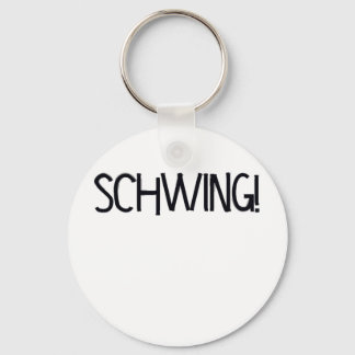 Schwing! by Chillee Wilson Keychain