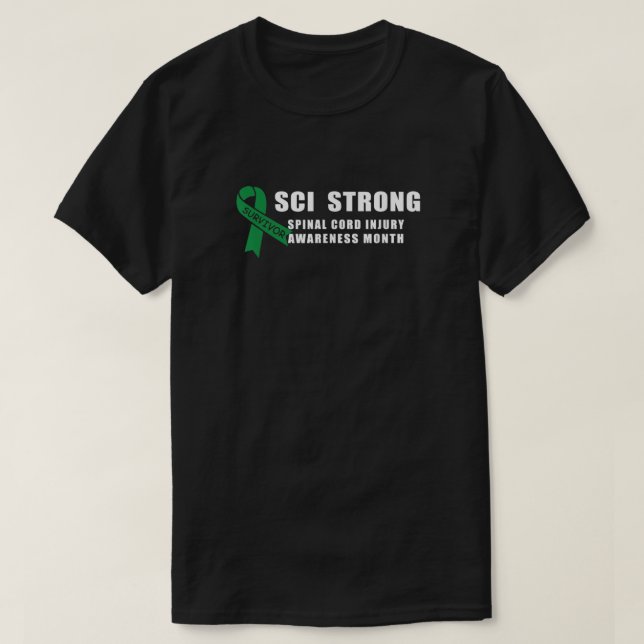 Sci Awareness Month   Nice Spinal Cord Injury Awar T-Shirt (Design Front)