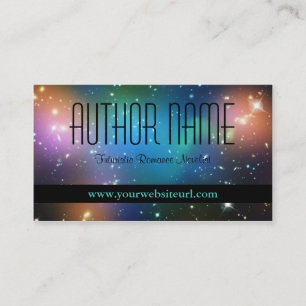 Sci Fi Author Business Card