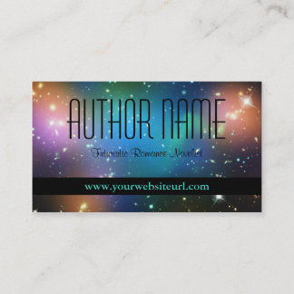 Sci Fi Author Business Card