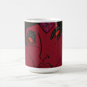 Sci-fi Demon Hunter Countess Coffee Mug