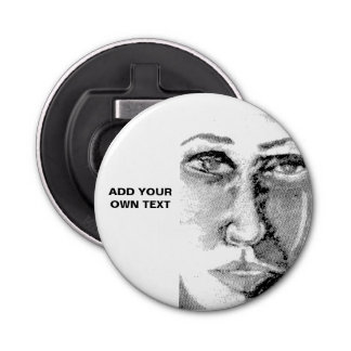 Sci-Fi - fantasy Poe's Lanore and Annabelle Lee    Bottle Opener