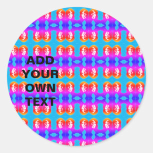Sci-Fi - fantasy Poe's Lanore and Annabelle Lee Classic Round Sticker