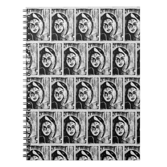 Sci-Fi - fantasy Poe's Lanore and Annabelle Lee    Notebook (Front)