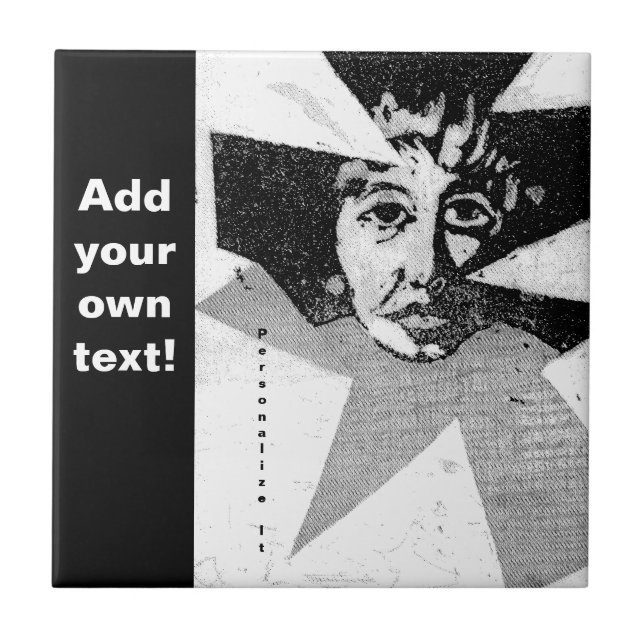 Sci-Fi - fantasy Poe's Lanore and Annabelle Lee    Tile (Front)