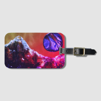 Sci-fi "Fire Birds" alien life forms in space  Lug Luggage Tag