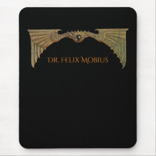 Sci Fi Flying Eye Personalized Mouse Pad
