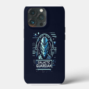 Sci-Fi Futurism Galactic Guardian iPhone 13 Pro Case