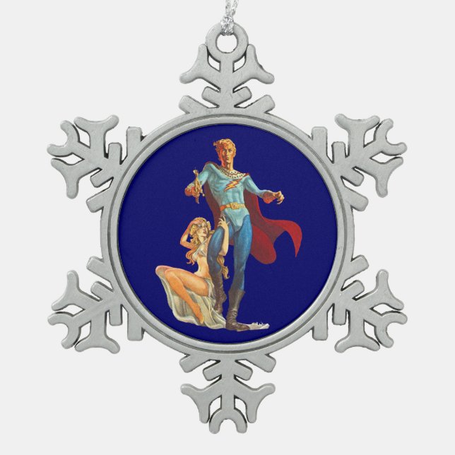Sci-Fi Hero Ornament (Front)