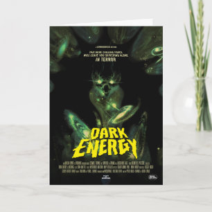 Sci-Fi Horror Movie Ad, Dark Energy Card