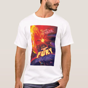 Sci-Fi Horror Movie Ad, Flares Of Fury T-Shirt