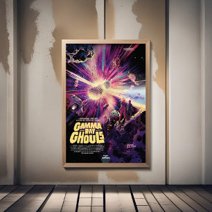 Sci-Fi Horror Movie Ad, Gamma Ray Ghouls Photo Print