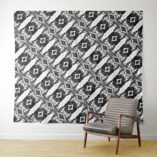 Sci-Fi "Lunar Landscape" the man in the moon Tapestry