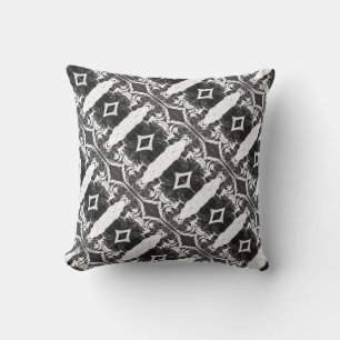 Sci-Fi "Lunar Landscape" the man in the moon Throw Pillow