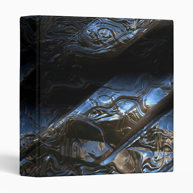 Sci-Fi Metal Art 2-1 Binder (Front/Spine)