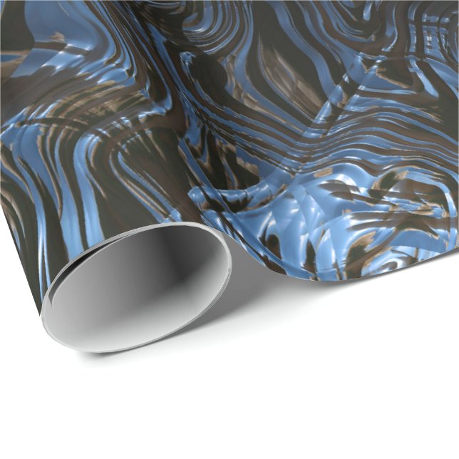 Sci-Fi Metal Art 2-1 Wrapping Paper (Roll Corner)