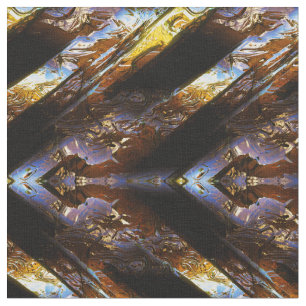 Sci-Fi Metal Art 2-3 Custom Fabric